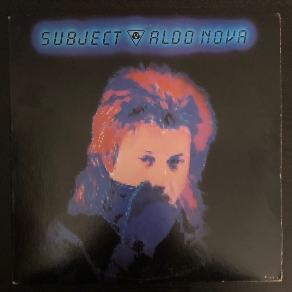 Aldo Nova Vinyl Lp Subject ‘83